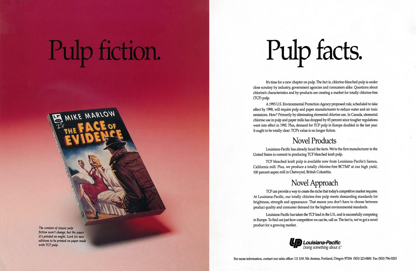 Pulp Fiction advertising ad