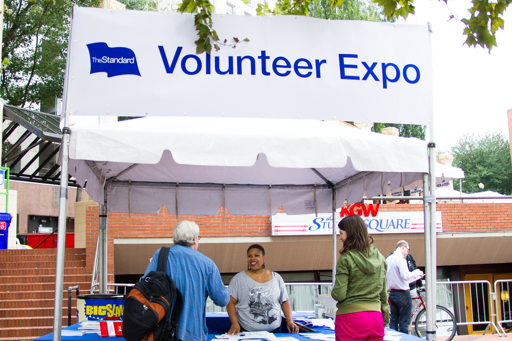 Volunteer Expos booth
