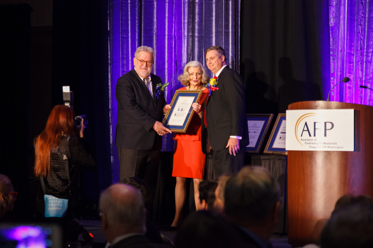 Brian Gard and John Mohlis Honored at AFP Philanthropy Awards Luncheon
