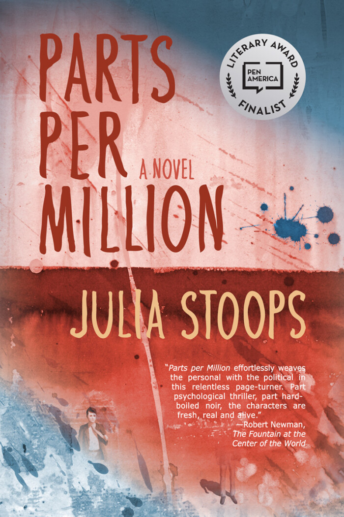 Cover of the novel Parts per Million, by Julia Stoops.