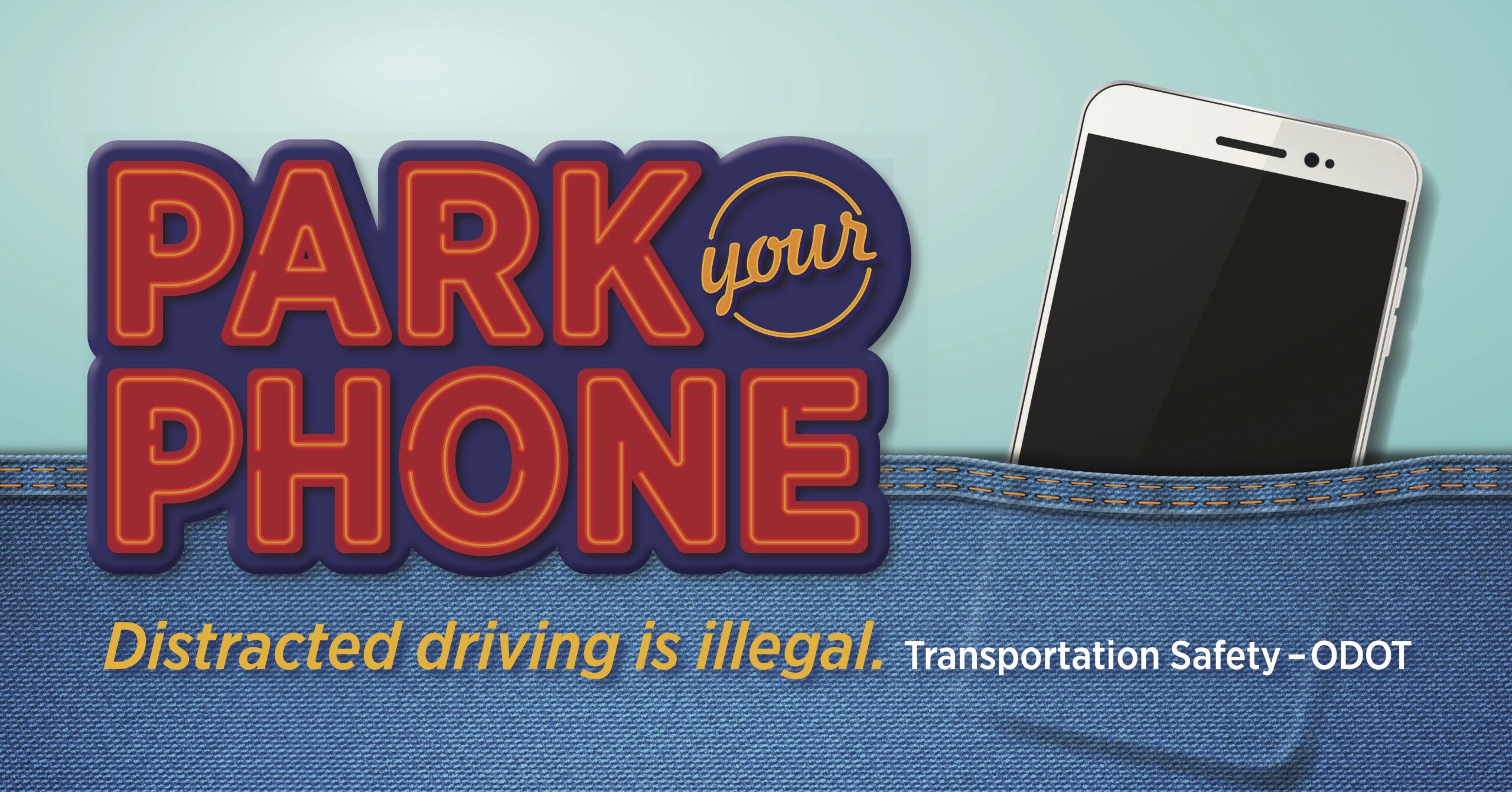 Park Your Phone campaign graphic.