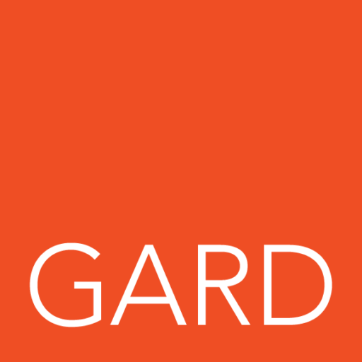 The Gard logo, an orange-red square with the word Gard across the bottom.