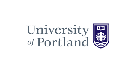 Logo for the University of Portland.